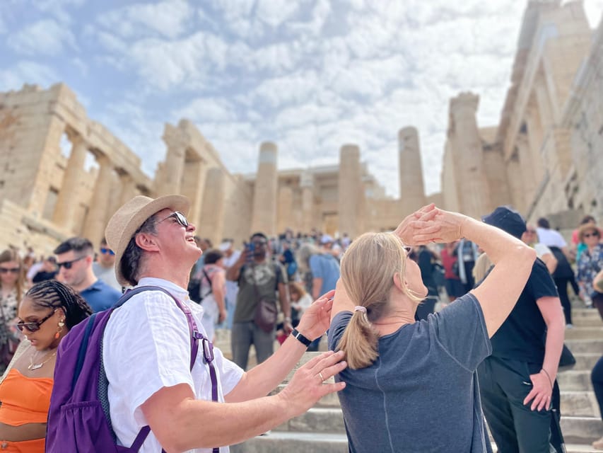 Parthenon & Acropolis Guided Tour in Spanish -Option Tickets - Passing through the Propylaea