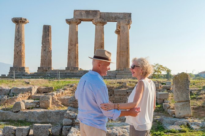 PELOPONNESE HIGHLIGHTS PRIVATE: Corinth Mycenae Nafplio Epidaurus - The Corinth Canal, a dramatic threshold