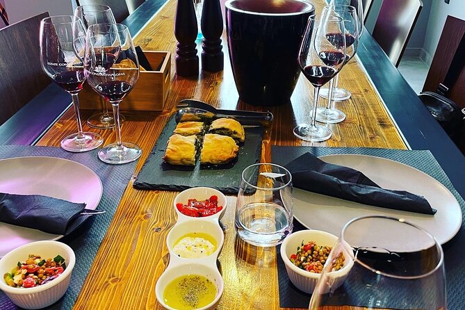 Premium Nemea Wine Tour from Athens, Nafplio or Nemea, with Oenologists - Semeli Estate: tasting and barrel room