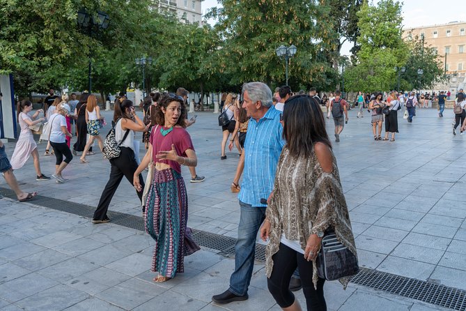 Private Athens By Night Food Tour & Wine Tasting of 5 Varieties - Start under the lights at Syntagma Square