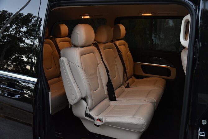 Private Limo Transfer From ATH Airport To Athens/Pireaus/Suburbs - Mercedes comfort, Wi-Fi, and cold water