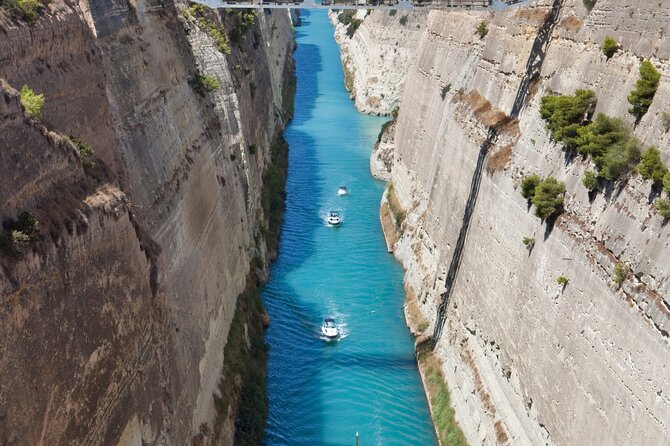 Private Luxury Biblical Tour: Apostle Paul’s Footsteps – Corinth - The Corinth Canal and the ancient Diolkos
