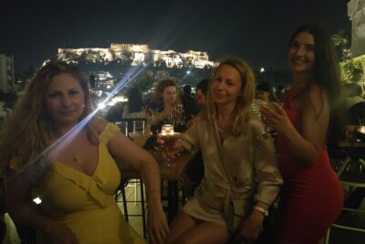 Rooftop Bar Hopping with Local Friends