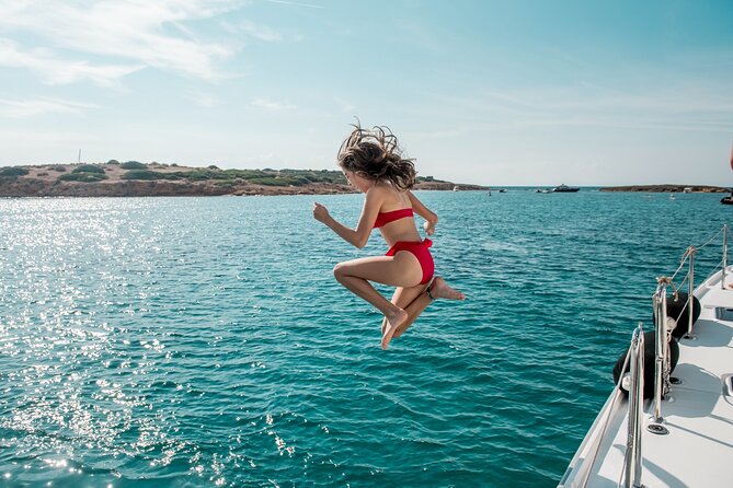 Sail the Athenian Coastline on a Catamaran with Meal & Wine - A second swim in Vouliagmeni Bay