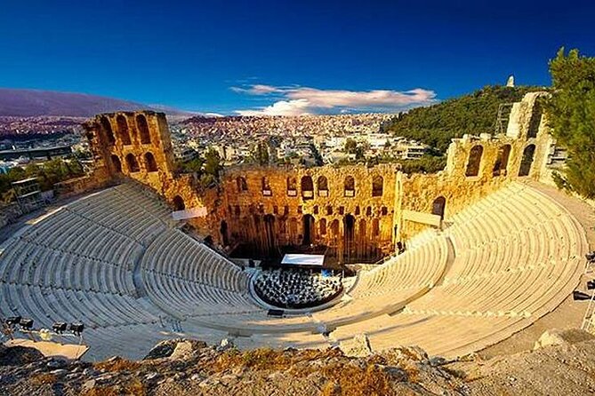 The Best of Athens Full Day Private tour-Lunch & Tickets included - Zeus, the Olympic stadium, and the city from above