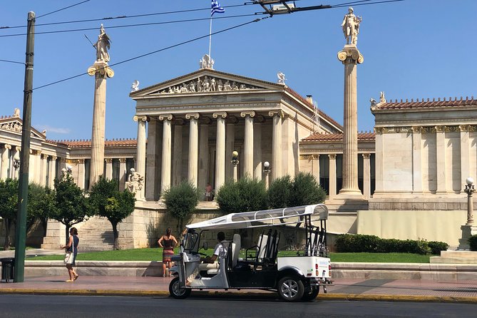 Tuk Tuk Athens Complete City Center Tour - 100% Electric (3 hour) - Lycabettus Hill and the city from above