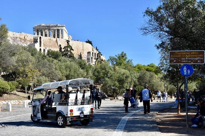 Tuk Tuk Athens Complete City Center Tour - 100% Electric (3 hour) - Temples seen along the way