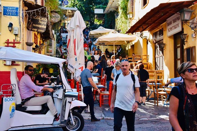 Tuk Tuk Athens Complete City Center Tour - 100% Electric (3 hour) - What the price gets you