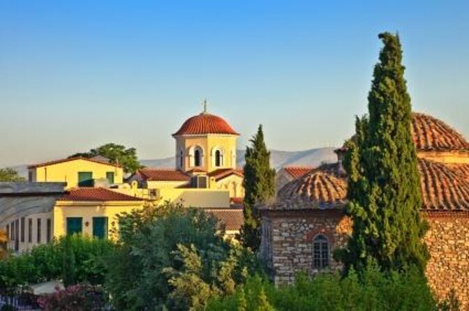 VIP 90" Private Sidecar Tour of Athens Acropolis & Lycabetus - Anafiotika’s tiny lanes and island feel