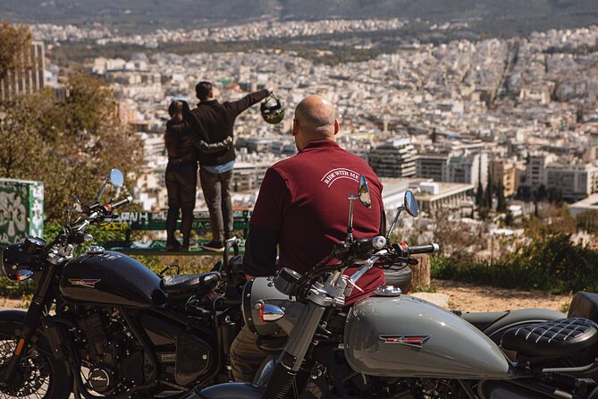 VIP 90" Private Sidecar Tour of Athens Acropolis & Lycabetus - Lycabettus for the wide-angle view