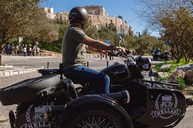 VIP Private Guided Tour of Athens Acropolis & Plaka in a Sidecar - Acropolis views and photo pauses